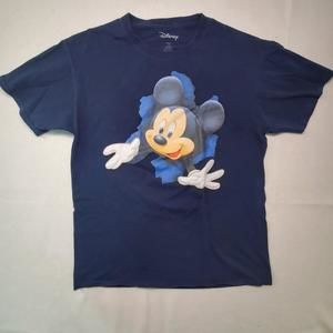 Vintage Walt Disney World Mickey Mouse Breakthrough T Shirt Sz Large Graphic Tee